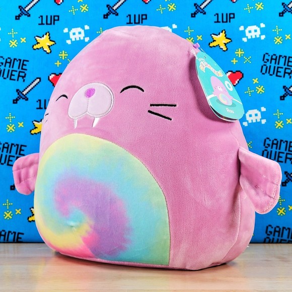 Squishmallow Rou the Purple Walrus 11" UltraSoft Stuffed Animal Toy Plush NWT - Picture 3 of 7